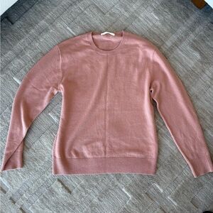 Everlane Pink Crewneck Sweater - size medium - new without tags